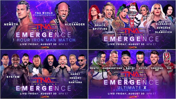 Watch TNA Wrestling: Emergence 2024 8/30/24 30th August 2024