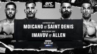 Watch UFC Fight Night Paris: Moicano vs. Saint Denis 9/28/24 28th September 2024 Live Online