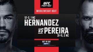 Watch UFC Fight Night Vegas 99: Hernandez vs. Pereira 10/19/24 Live Online