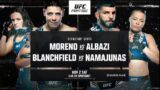 Watch UFC Fight Night Edmonton: Moreno vs. Albazi 11/2/24 Live Online