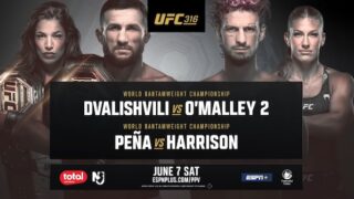 Watch UFC 316: Dvalishvili vs OMalley 2 PPV Live 6/7/25 7th June 2025 Online