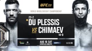 Watch UFC 319: Du Plessis vs Chimaev 8/16/25 16th August 2025 Live PPV Online