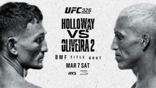 Watch UFC 326 Holloway vs Oliveira 2 PPV Live Pay Per View 3/7/26 7th March 2026